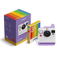 MediaMarkt POLAROID Now Gen 3 Purple + Color Film Bundle (8 foto's) Instant camera Purple aanbieding