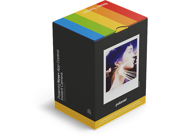 Polaroid Now+ Gen 3 Black + Color Film Bundle (8 Foto's)
