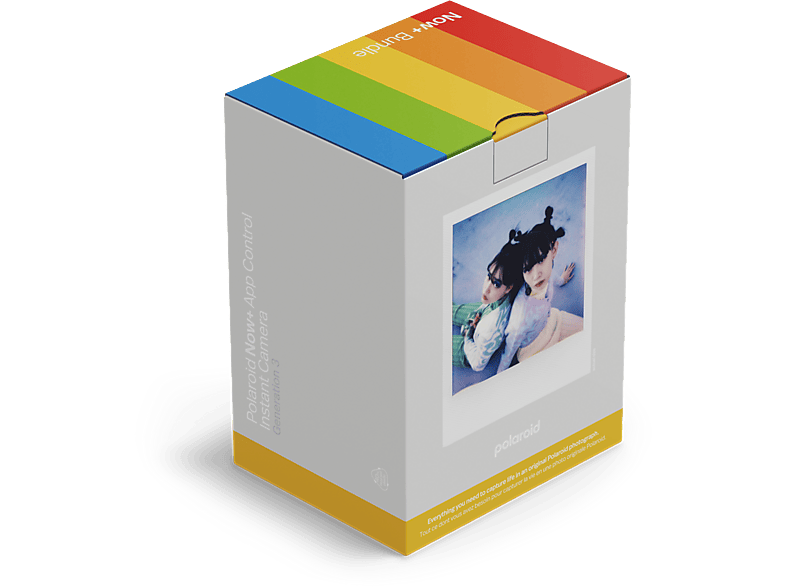 Polaroid Now+ Gen 3 White + Color Film Bundle (8 Foto's)