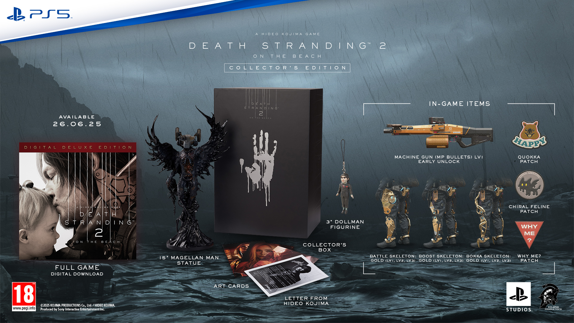 Death Stranding 2: On The Beach - Collector’s Edition (PlayStation 5)