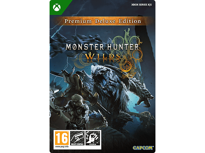 Xbox Series X S Monster Hunter Wilds Premium Deluxe Edition (Código de descarga)
