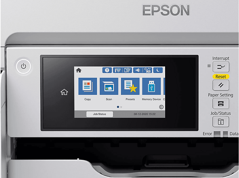 Epson EcoTank ET-M16685, Mono-Tintentank-Multifunktionsdrucker, nachfüllbare Tintentank, DIN A3+, Duplex, Duplex-ADF, S/W-System, W-LAN, Ethernet, PCL, Touchdisplay, Blauer Engel — Foto 2 von 2