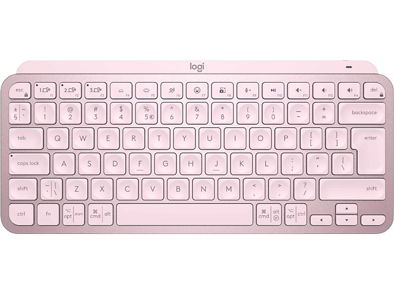 Logitech Mx Keys Mini Draadloos Verlicht Toetsenbord Rose afbeelding