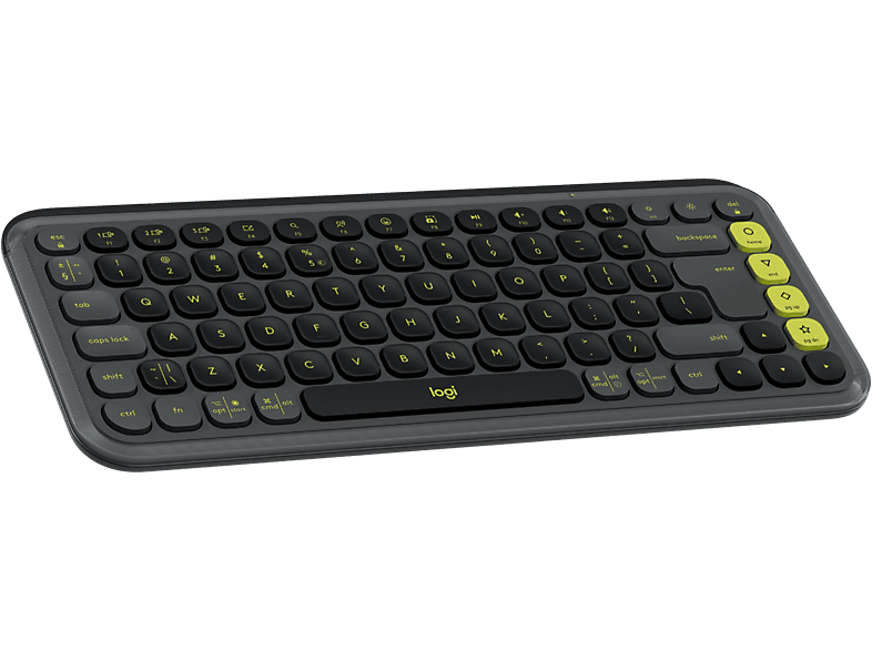 Logitech Pop Icon Keys Draadloos Toetsenbord Zwart