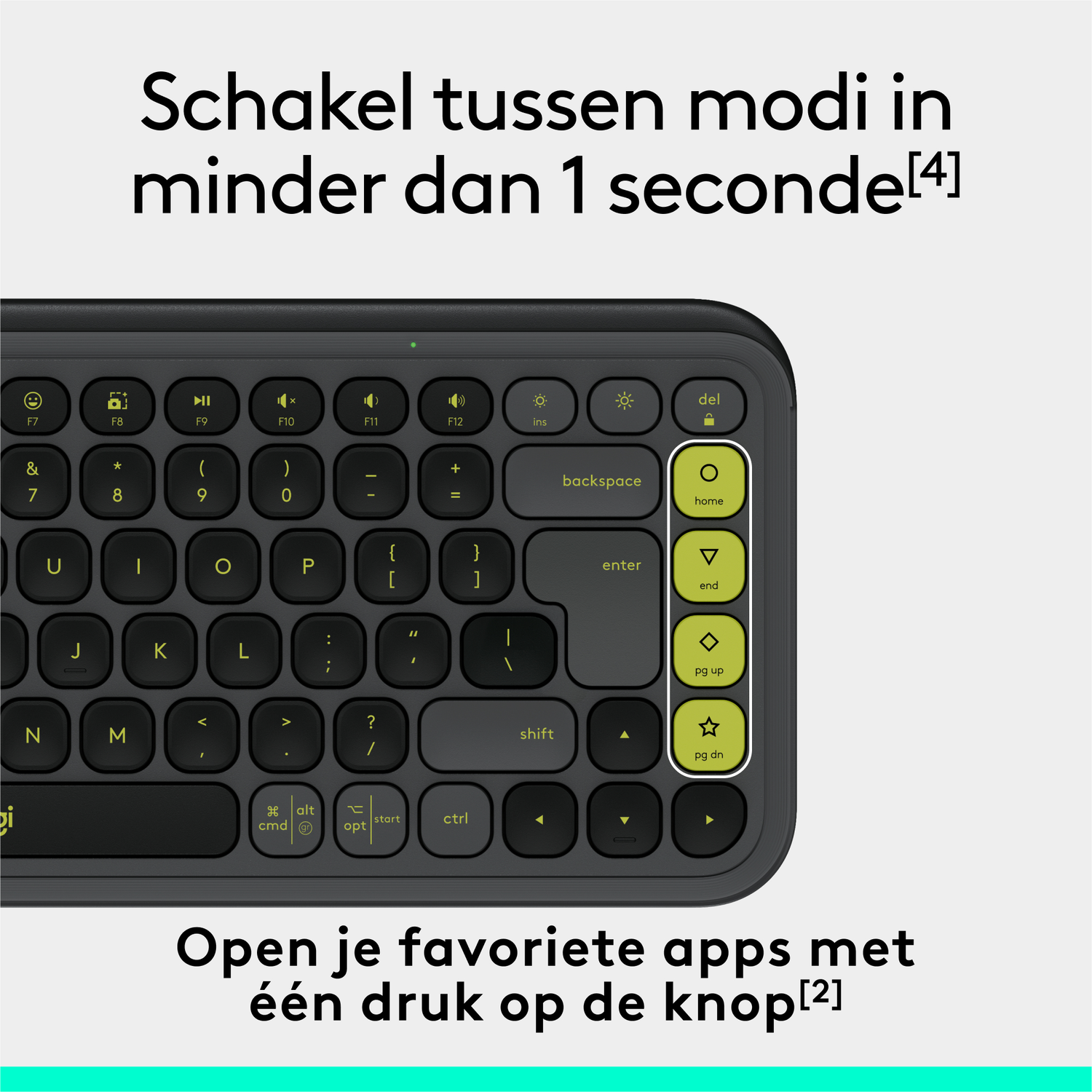 LOGITECH POP ICON KEYS Draadloos Toetsenbord Lila kopen
