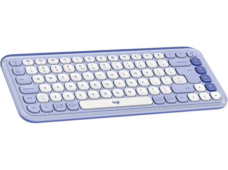 Logitech Pop Icon Keys Draadloos Toetsenbord Lila