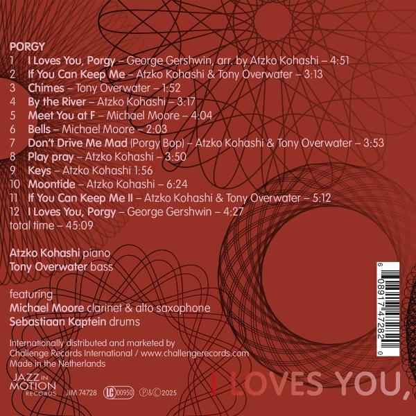Albumcover mit Titelliste. Der Titel 'I Loves You, Porgy' ist sichtbar.