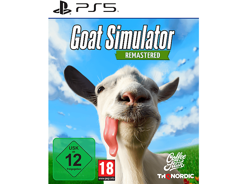 Goat Simulator: Remastered - PlayStation 5 [Blu-ray]