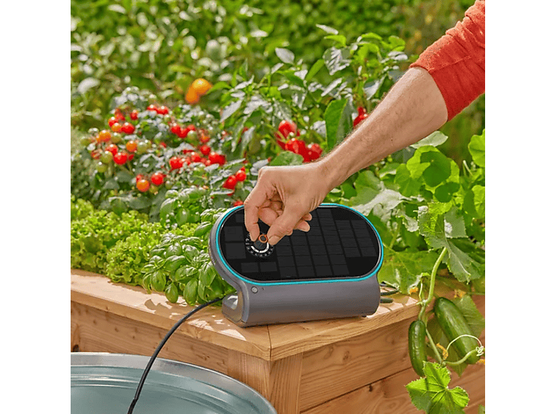 GARDENA 13330-20 Solar-Bewässerung AquaBloom L Set, automatische Bewässerung — Foto 2 von 3