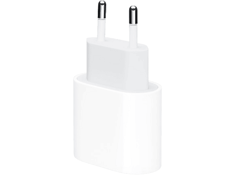 Apple Adaptador de corriente USB-C 20 W, iPhone. iPad, Watch, HomePod, AirPods, Blanco