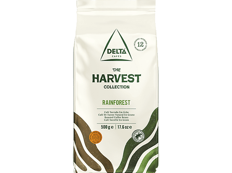 Café en grano - Delta The Harvest Collection Rainforest, 500 gramos, Rainforest