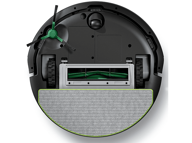 iRobot Roomba 105 Combo Funkcja mopowania Stacja oczyszczająca Tworzenie mapy pomieszczenia 59dB Czarny – zdjęcie 3
