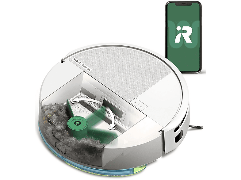 iRobot Roomba 205 DustCompactor Combo Biały – zdjęcie 2