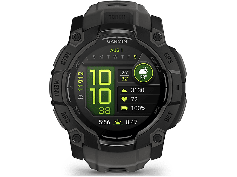 Sportwatch Garmin Instinct 3, 50mm, Nero /
