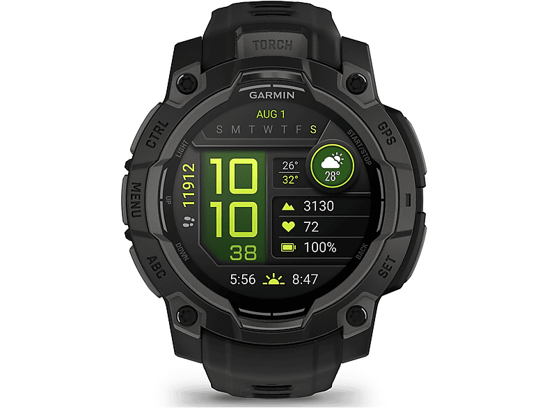 Sportwatch Garmin Instinct 3, 45mm, Nero /