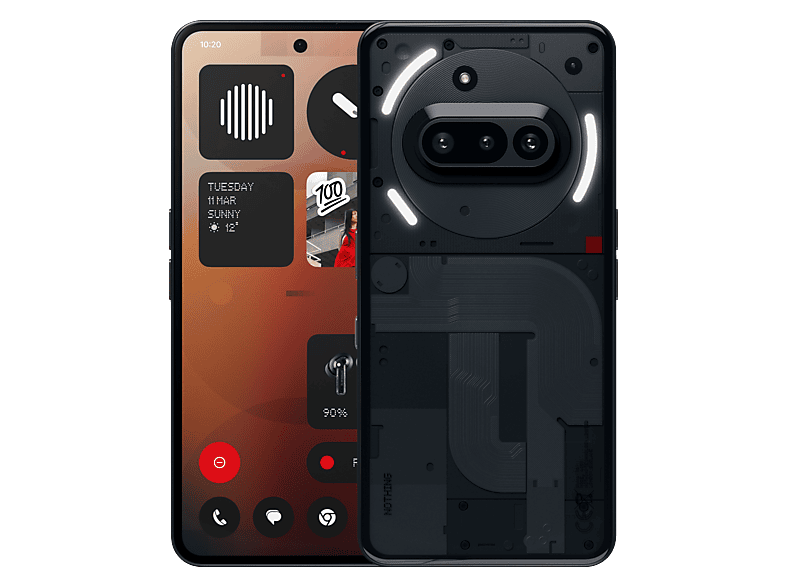 NOTHING Phone (3a) 128 GB Schwarz Dual SIM