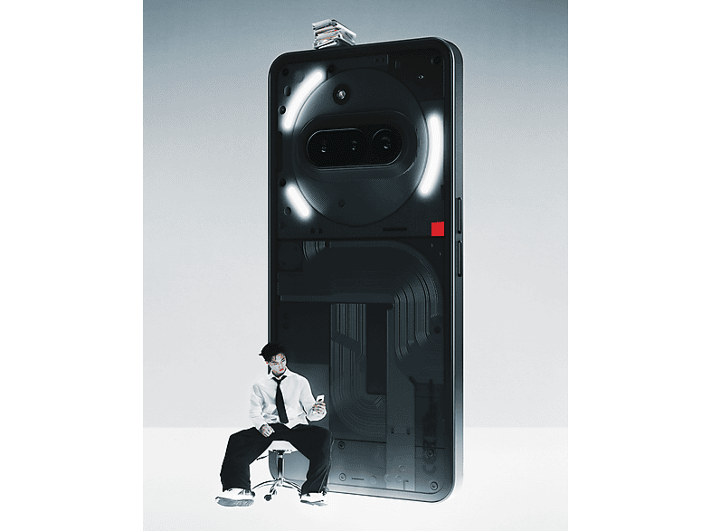 Thumbnail - NOTHING Phone (3a) 256 GB Schwarz Dual SIM