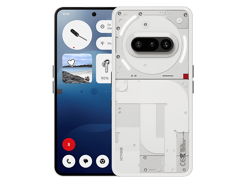 NOTHING Phone (3a) 256 GB Weiß Dual SIM