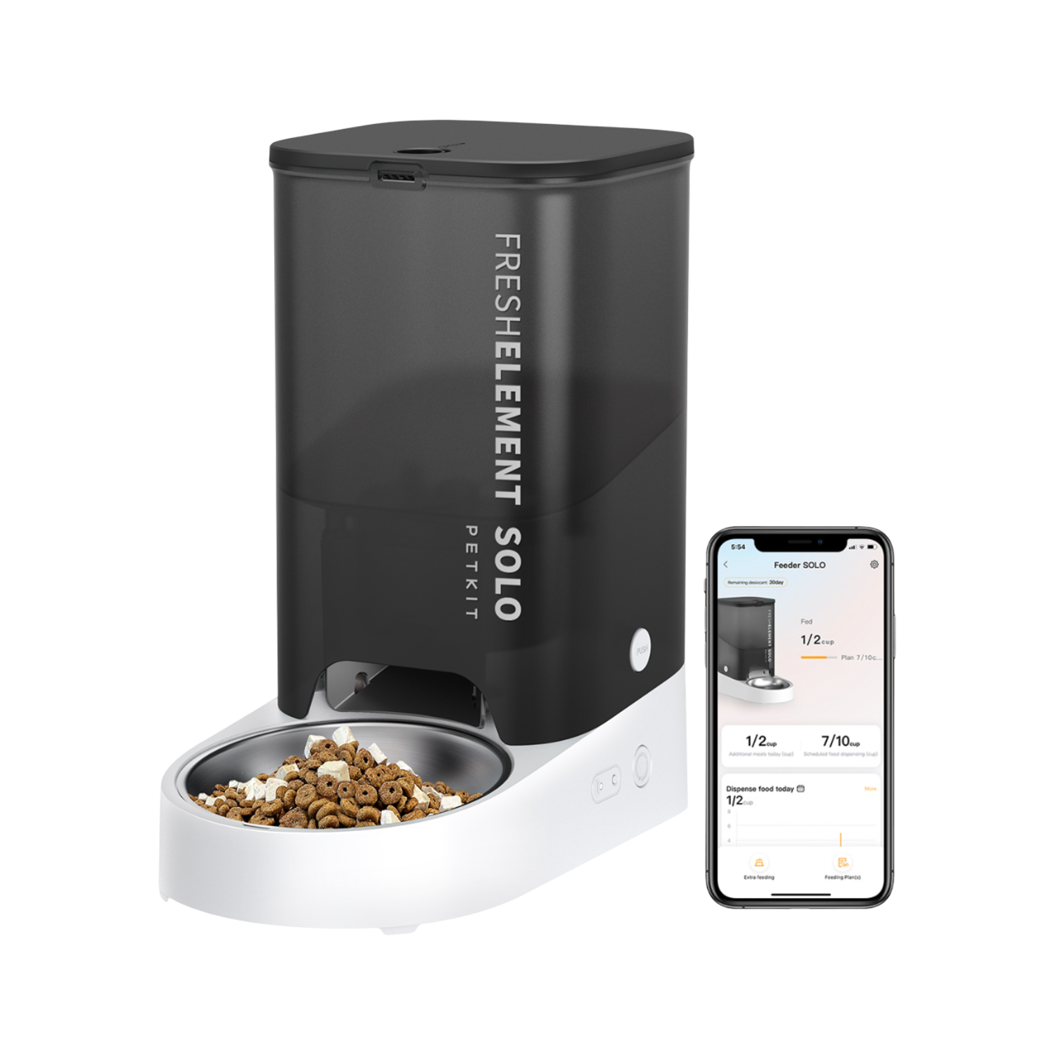 Petkit Fresh Element Solo New- Grey Feeder