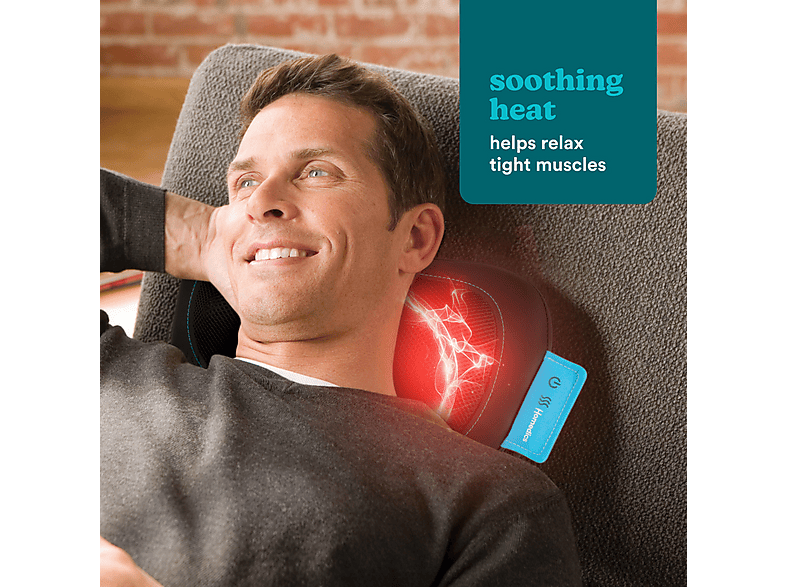 Poduszka masująca HOMEDICS SP-50H Czarny – zdjęcie 3