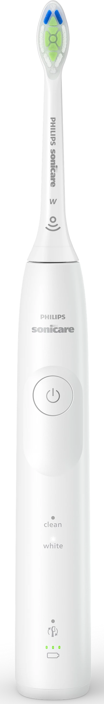 Spazzolino elettrico Philips Sonicare bianco.