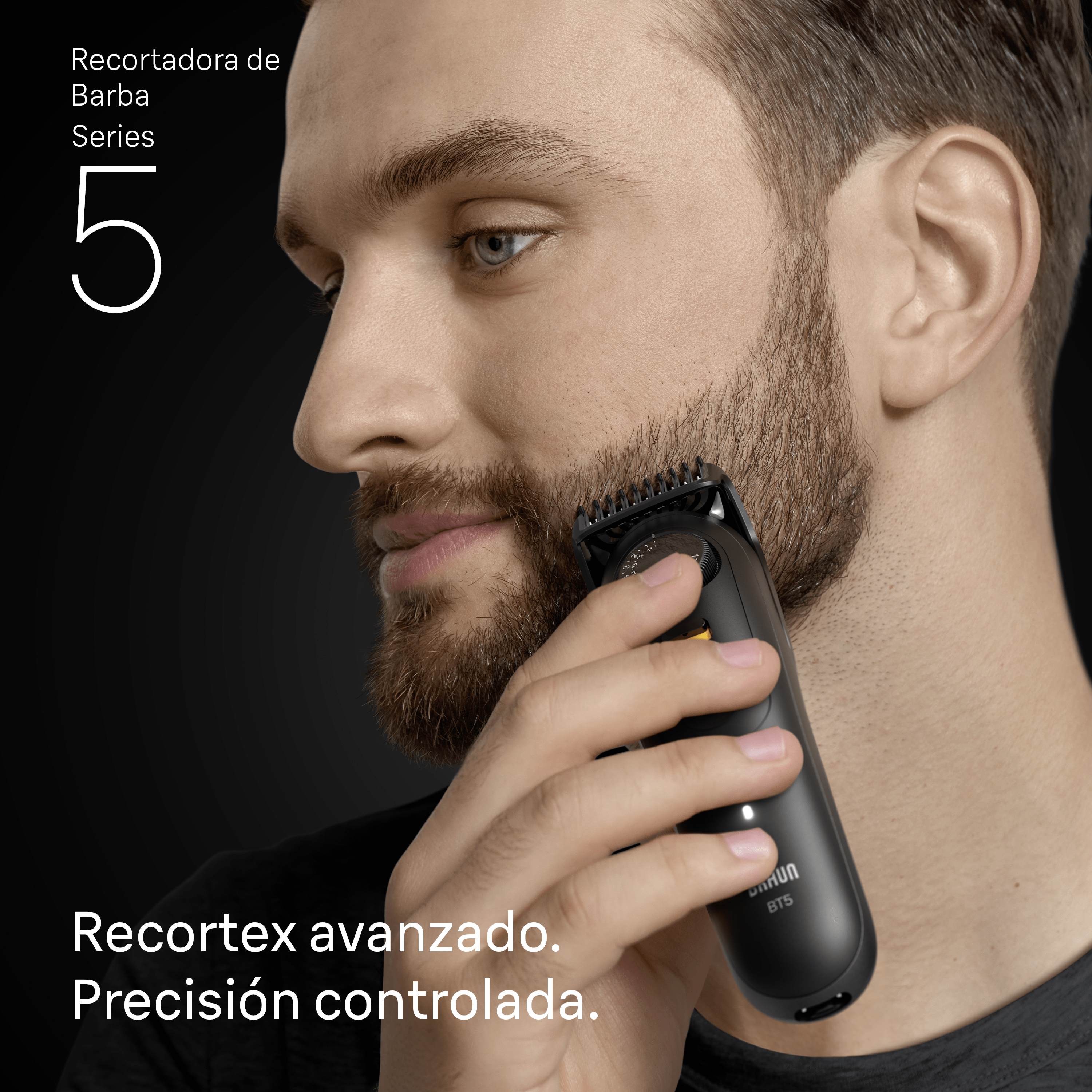 Braun Series Arreglar Barba Con Maquina De Pelo Barbero Braun - Main Image