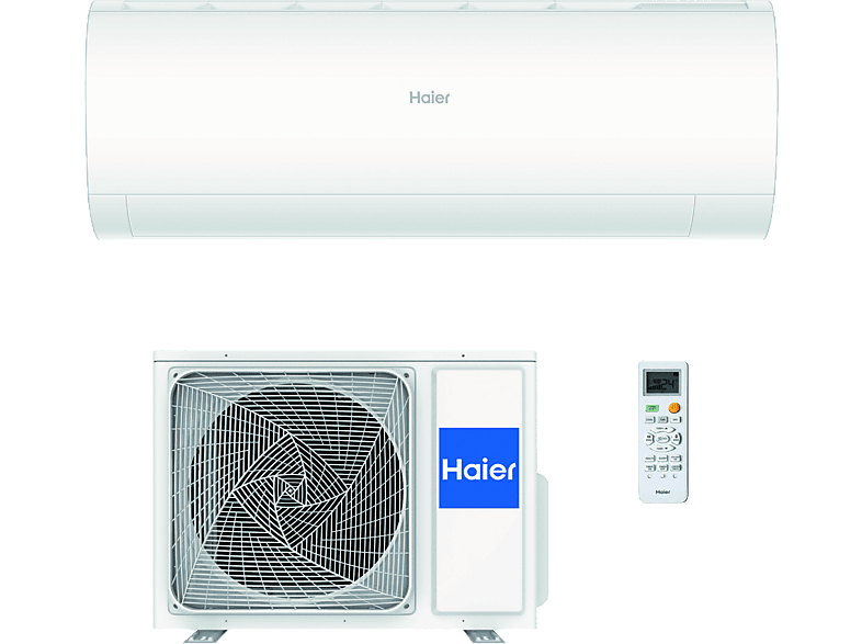 Aire acondicionado Split 1 x - Haier Perla Premium, 3095 fg/h, Inverter, Wi-Fi, 3 Niveles Eco, Blanco