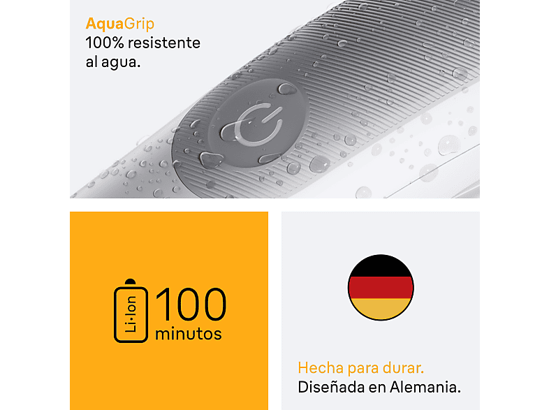 Cortapelos Inalámbrico Braun S5 All in -> BG5550 5 accesorios Gris – imagen 3