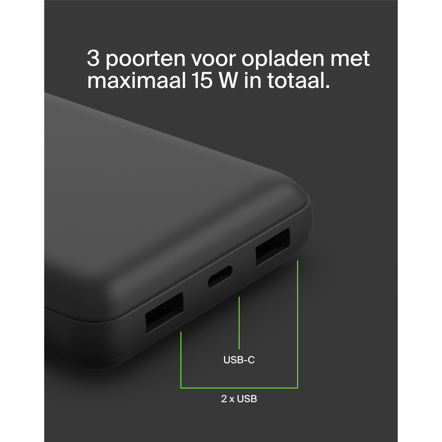 An iPad in a black protective case with a clear back and a strap.