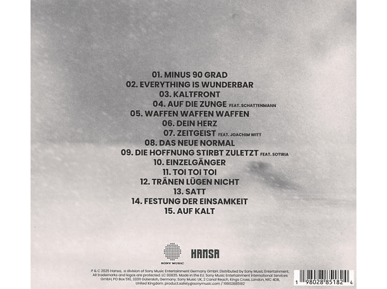 Thumbnail - Eisbrecher - Kaltfront°! (Digipack) (CD)