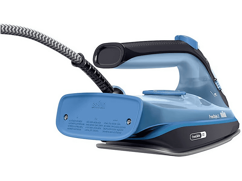 Żelazko parowe BRAUN FreeStyle 3 FI 3194 Niebieski – zdjęcie 3