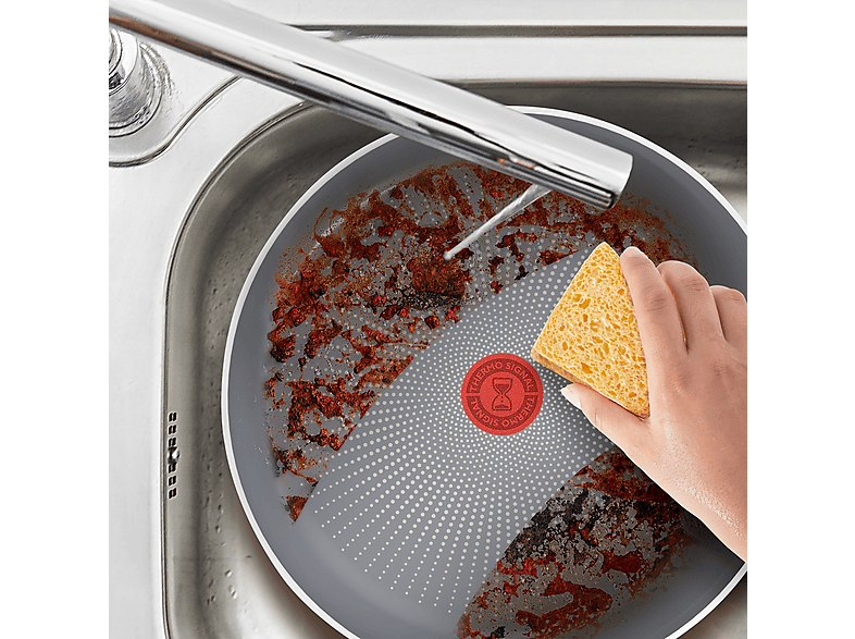 Tefal Halo C3120453 Indukcja Titanium 24cm – zdjęcie 3