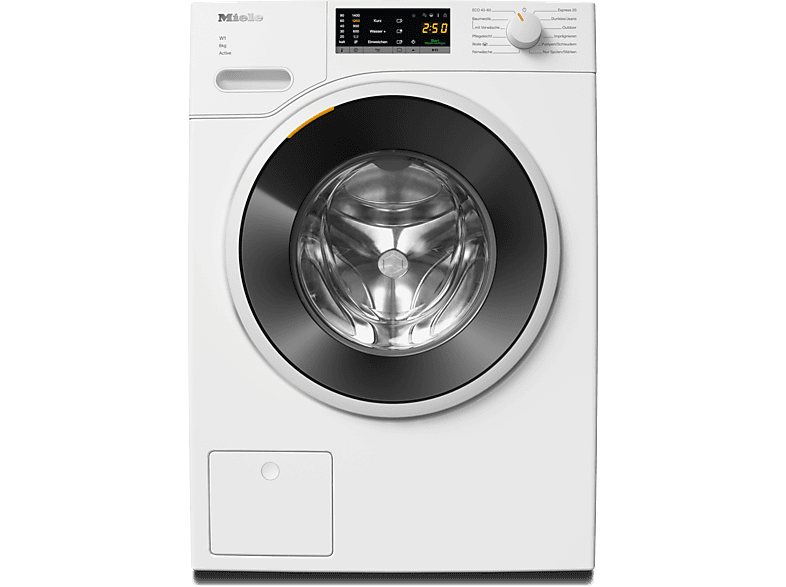 MIELE WWA120 WPS 8kg Active W1 White Edition Waschmaschine (8 kg, 1400 U/Min., A, Flusenfilter, Fremdkörperfilter)