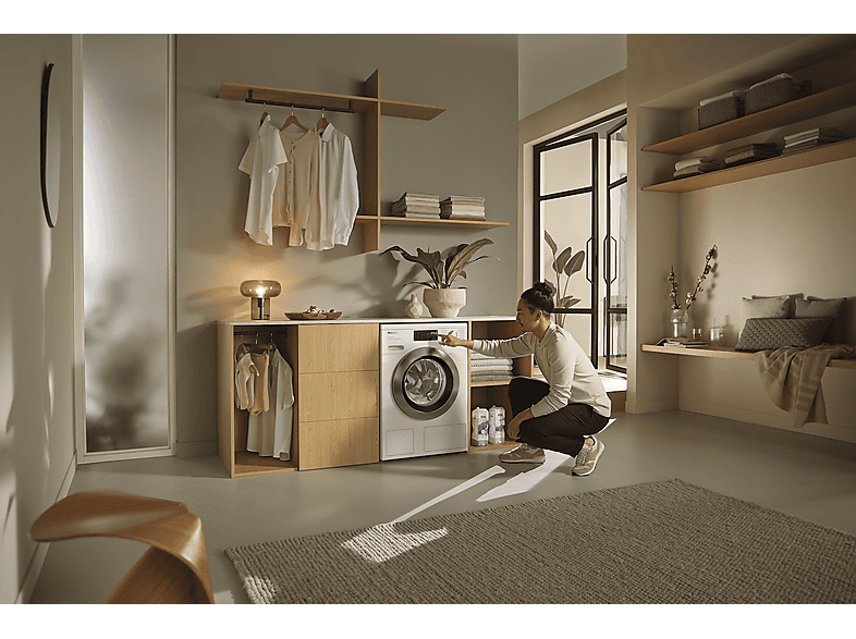 Thumbnail - MIELE WEG885 WPS PWash&TDos&Steam W1 Chrome Edition Waschmaschine (9 kg, 1400 U/Min., A, Flusenfilter, Fremdkörperfilter...