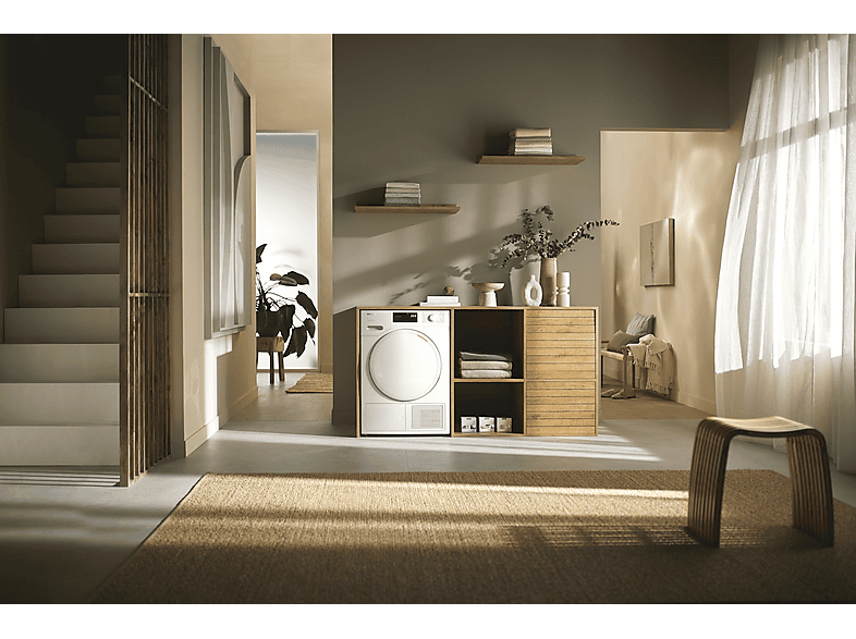 Miele TWB640WP EcoSpeed&8kg Wärmepumpentrockner (8 kg, EEK: C, 64 dB(A)), Lotosweiß) — Foto 3 von 4
