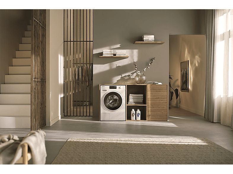 MIELE WWB360 WPS PWash&8kg W1 White Edition Waschmaschine (8 kg, 1400 U/Min., A, Flusenfilter, Fremdkörperfilter)