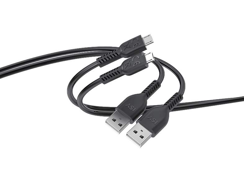 ISY IC-4102 Play&Charge Kabel 4m schwarz für PS4