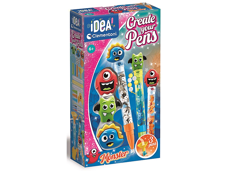 Penne Monster CLEMENTONI Mini Lab