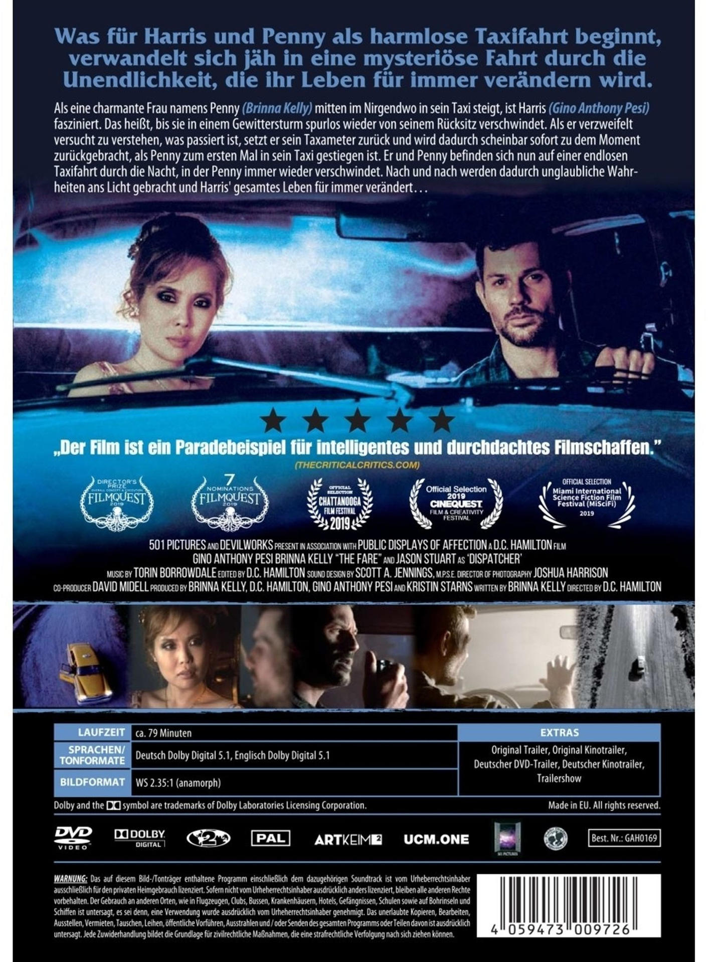 The Fare - Fahrt durch die Unendlichkeit DVD