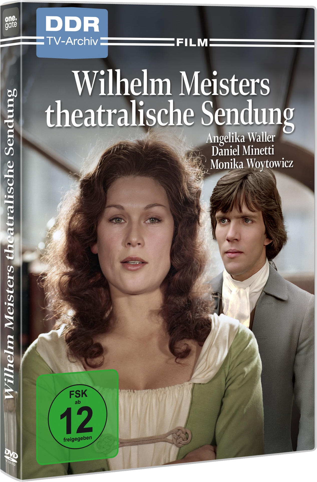 DVD-Cover mit einer Frau und einem Mann, Text auf Deutsch.