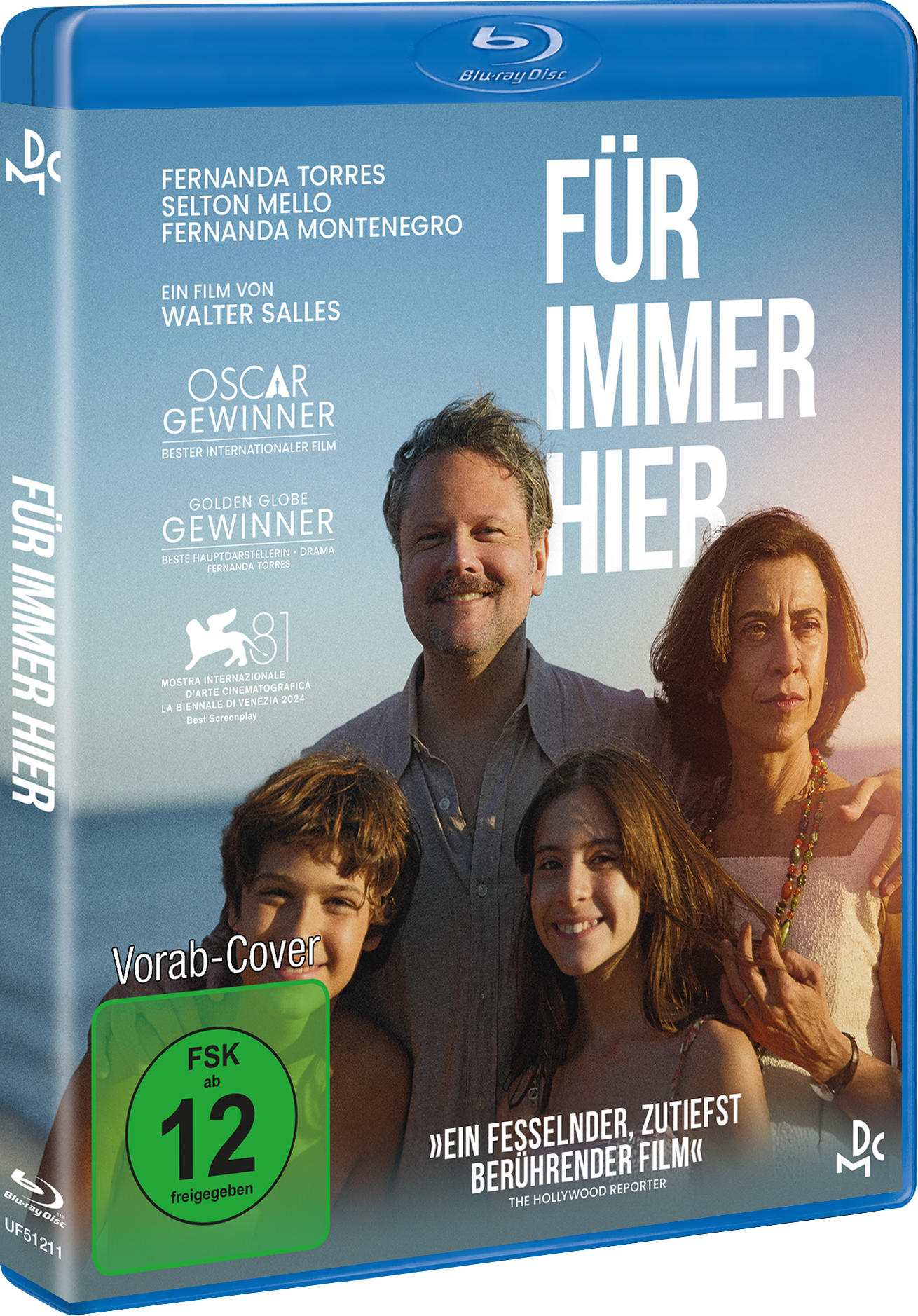 Filmcover für 'Für Immer Hier' mit Castfoto.