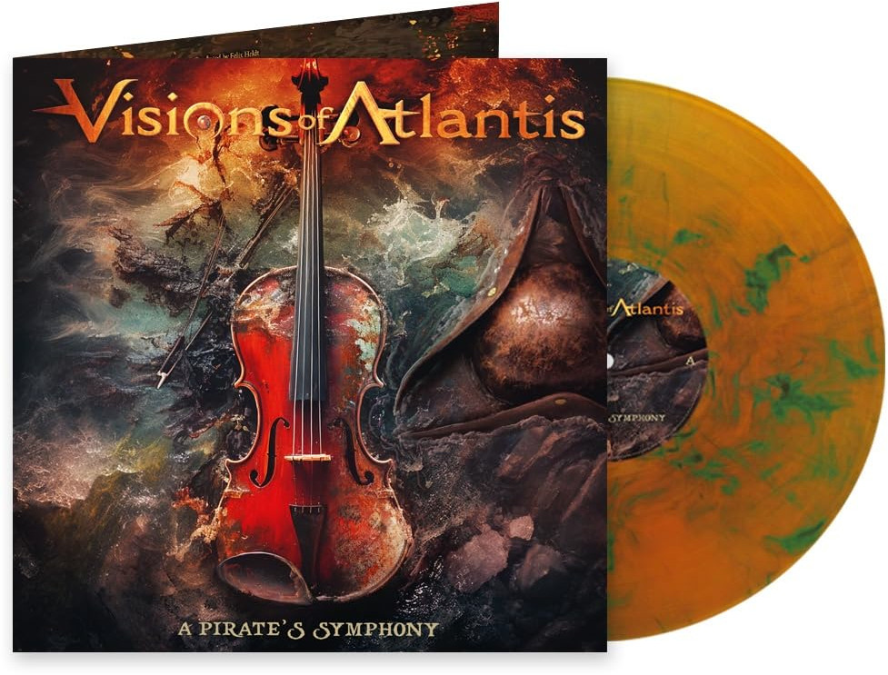 Visions Of Atlantis - A Pirate's Symphony (Transparent Orange & Green Marbled Vinyl) (Vinyl LP (nagylemez))