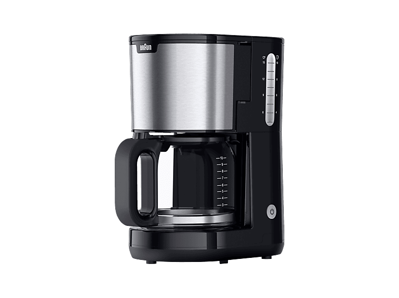 BRAUN PurShine KF 1500 BK Kaffeemaschine Schwarz/Edelstahl