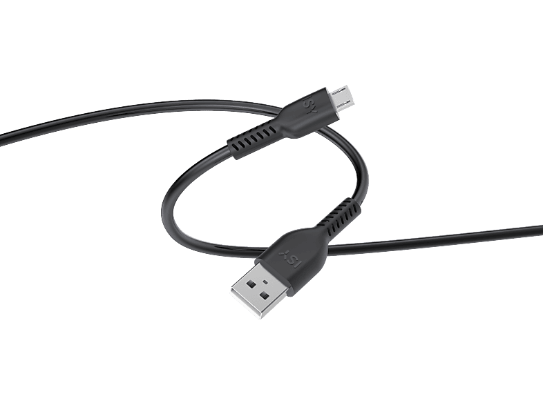 ISY IC-4101 Play & Charge Kabel 5m schwarz für Playstation 4