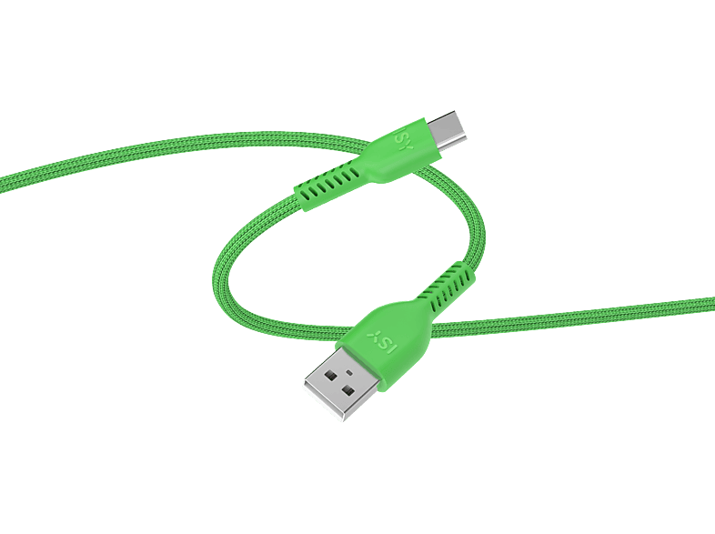 ISY IC-7001 Charge&Play Ladekabel grün 2m für Xbox Series X, Xbox Series S