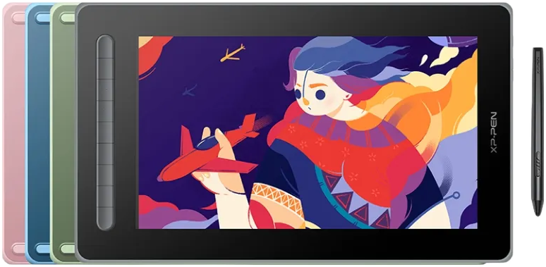 XP-PEN Artist 13.3 (2nd Gen) digitális rajztábla, 13,3", 1080P, IPS, 5080 LPI, fekete (CD130FH_BK1)