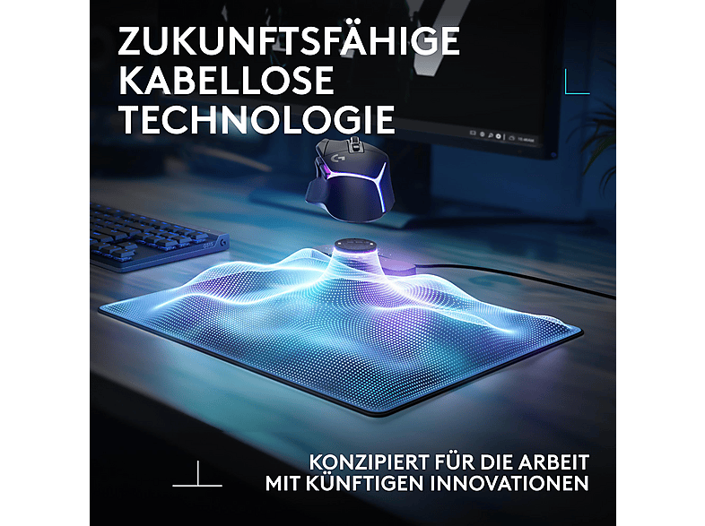 Thumbnail - LOGITECH G POWERPLAY 2 Mauspad inkl. kabelloses Ladesystem (344 mm x 284 mm)