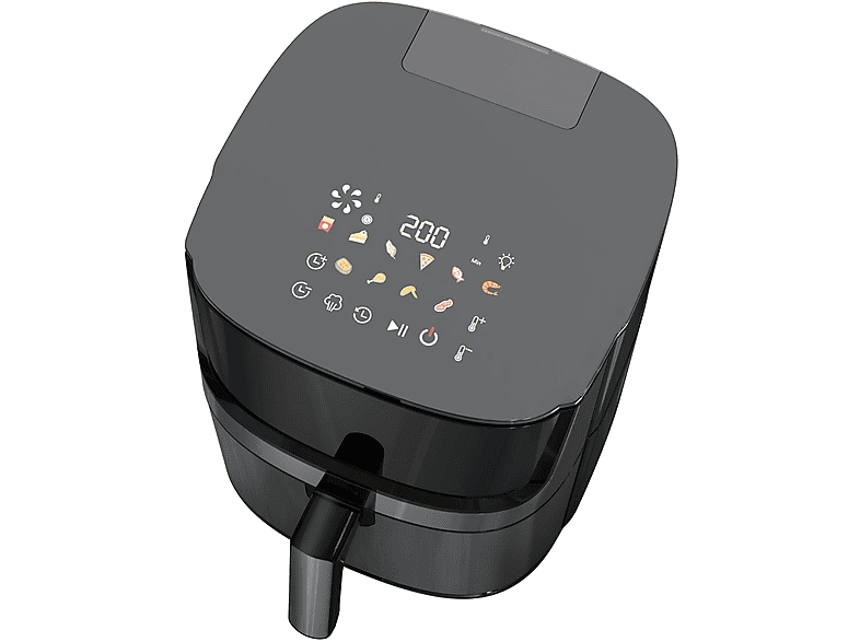 Air Fryer Frytkownica beztłuszczowa ŁUCZNIK Steam+ AF-1500 6.5l programator czasowy – zdjęcie 2