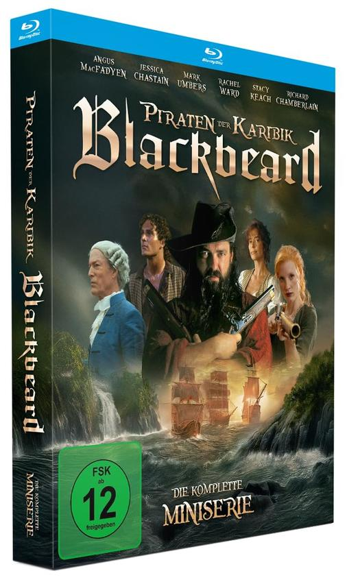 Blu-ray-Boxcover für Fluch der Karibik: Blackbeard. Schauspieler sind auf dem Cover abgebildet.