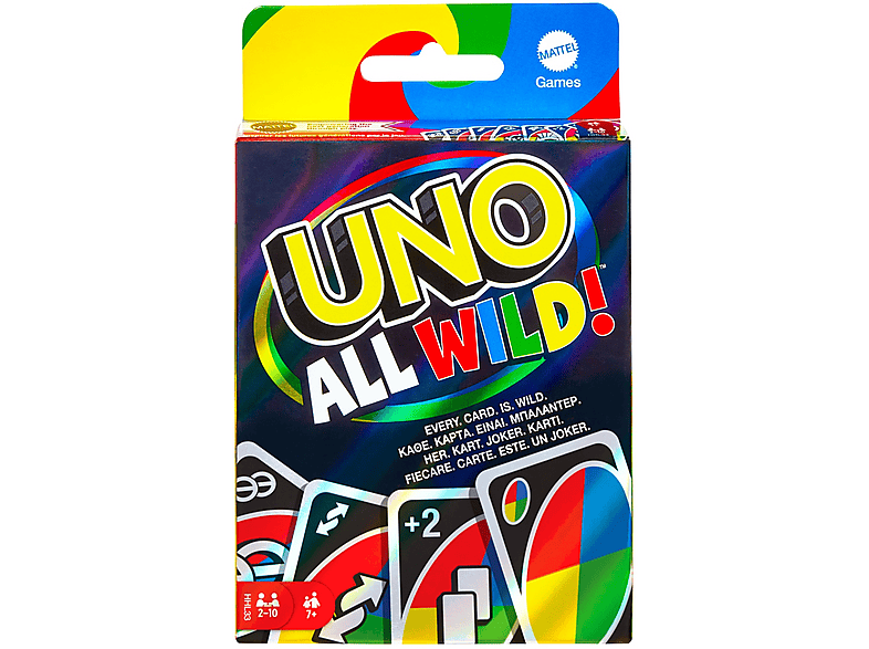 Carte DA Gioco Mattel UNO ALL Wild